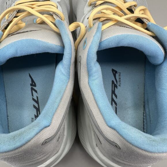 Altra Via Olympus Women's Size 8 US Running Shoes Gray Blue Sneakers - Picture 8 of 9